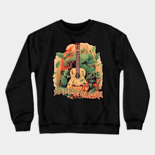 Nature Guitar Crewneck Sweatshirt